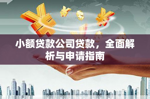 澳门小额贷款公司贷款，全面解析与申请指南