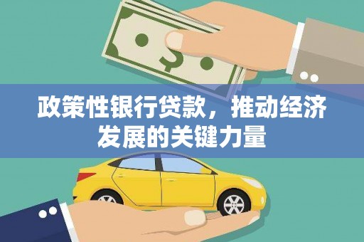 澳门政策性银行贷款，推动经济发展的关键力量